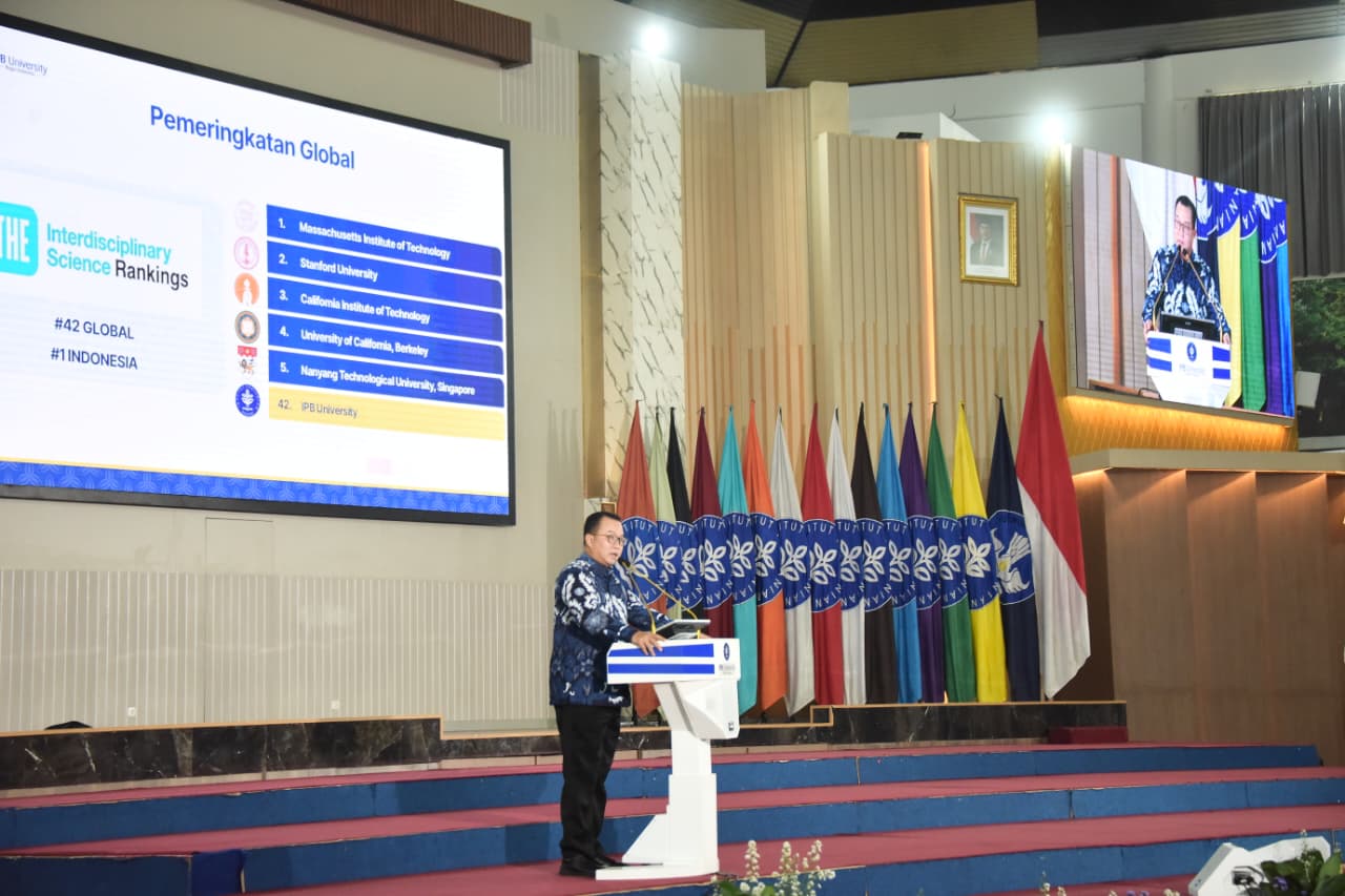 Rabuan Bersama Terakhir Rektor IPB University Prof Arif Satria.
