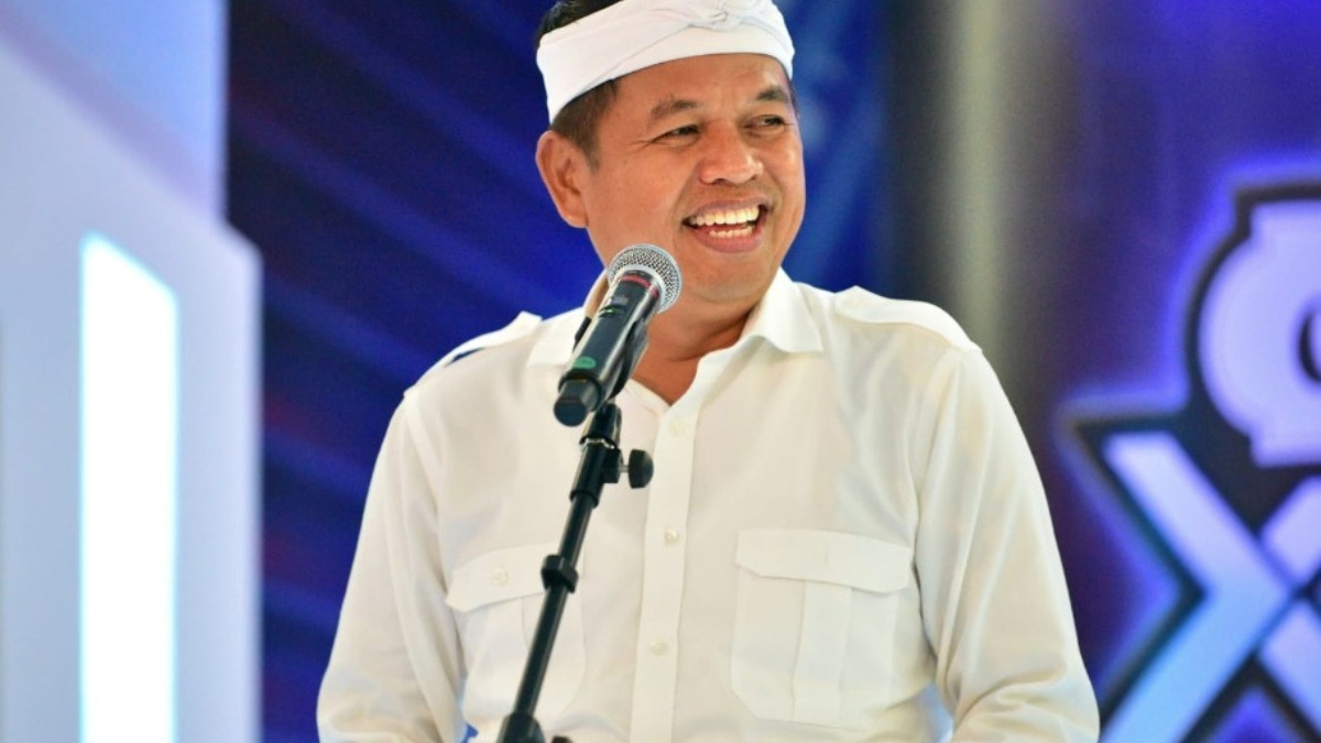 Gubernur Jawa Barat Dedi Mulyadi saat hadir dalam sebuah acara beberapa waktu lalu.