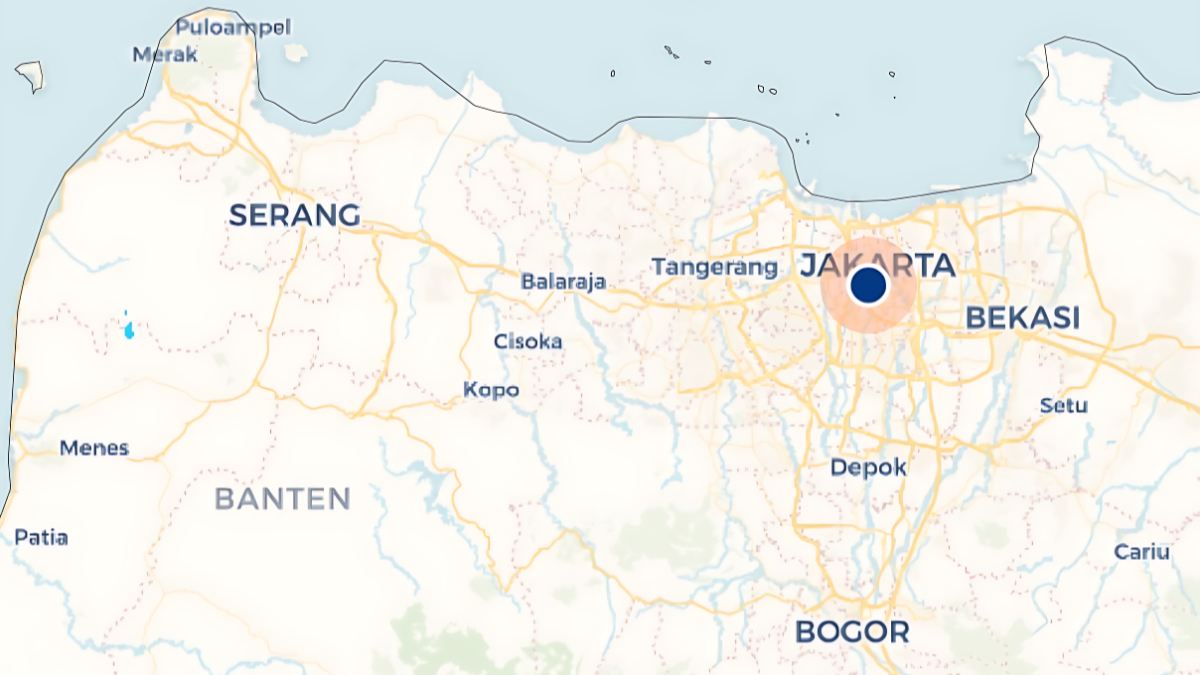 Prakiraan cuaca Jabodetabek.