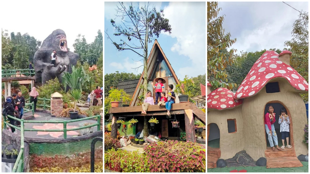 Suasana di dalam kawasan The Farm Pancawati Bogor.
