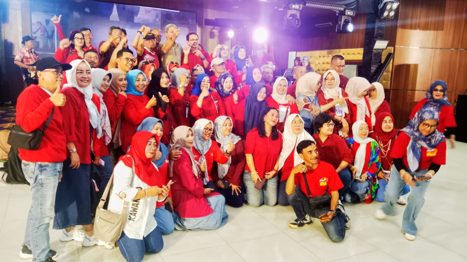 Wali Kota Bogor, Dedie A Rachim menghadiri reuni akbar Fakultas Hukum Universitas Pakuan.