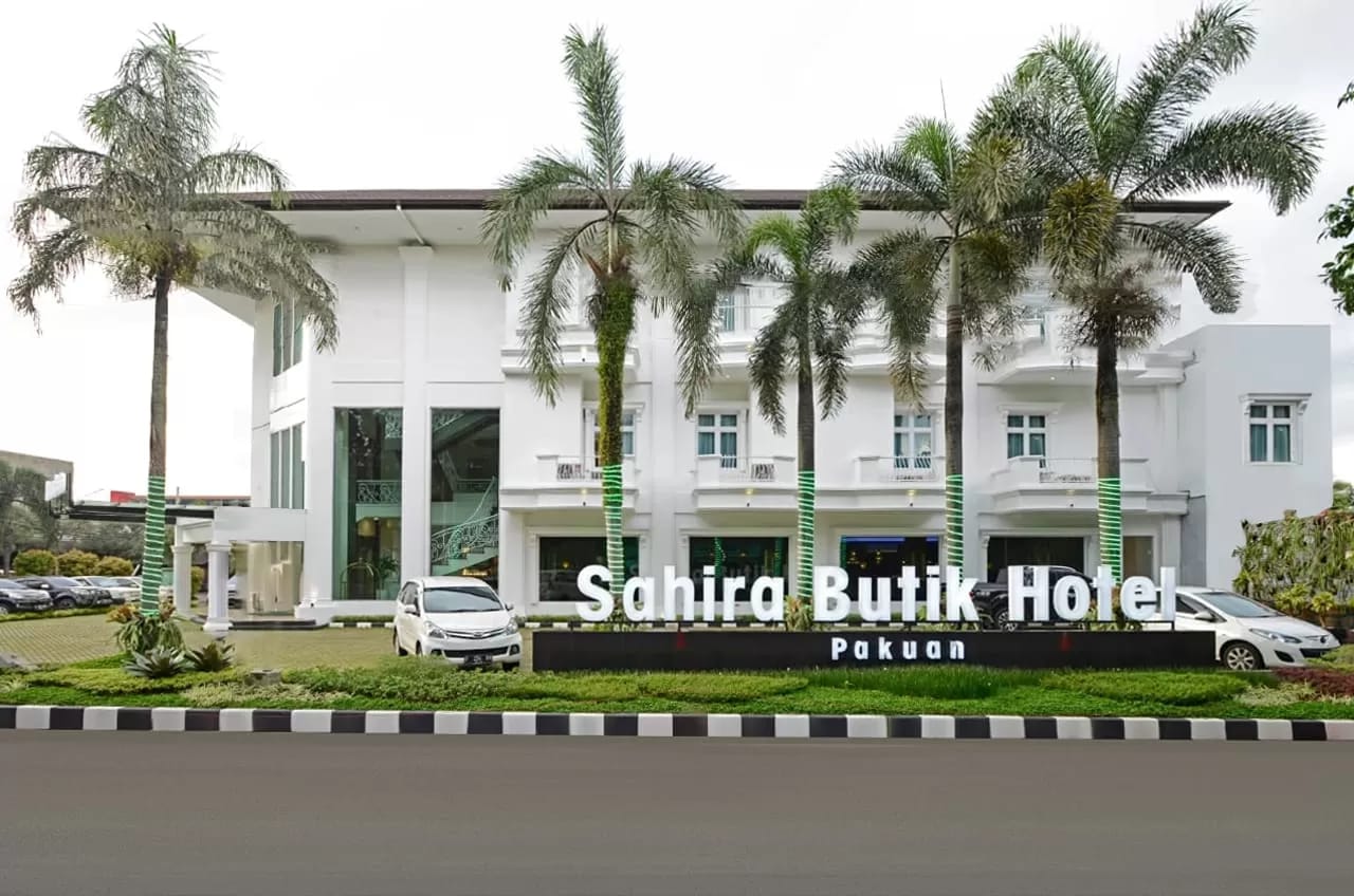 Salah satu hotel di Kota Bogor, yang sempat tutup akibat penurunan ekonomi dan efisiensi anggaran pemerintah.