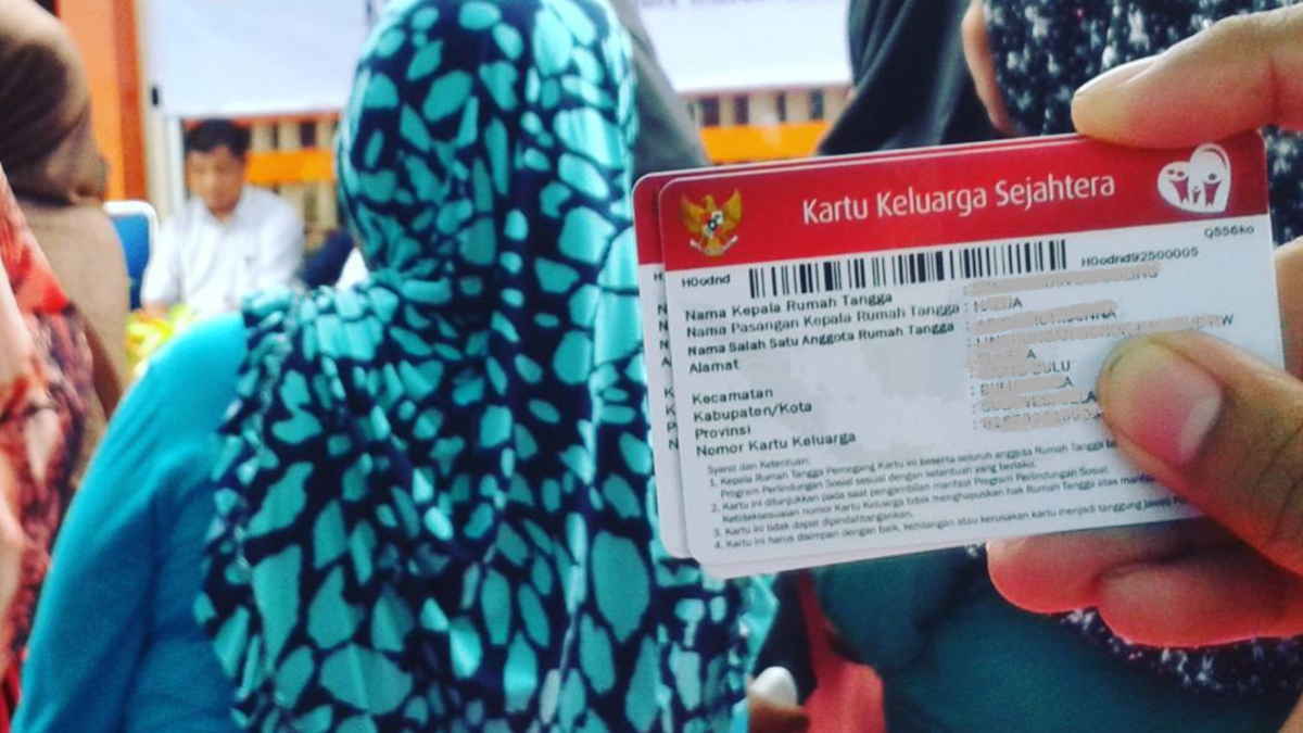 Ilustrasi. KKS khusus KPM bansos yang terdaftar di DTSEN.
