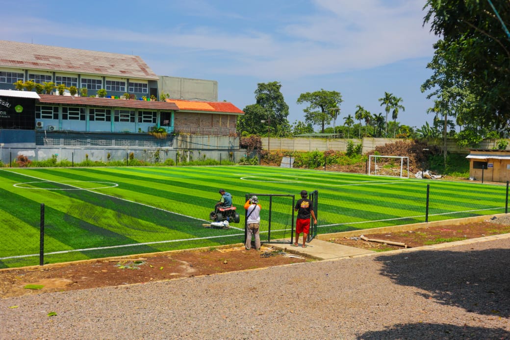 Lapangan Taman Yasmin, salah satu proyek strategis tahun 2025 di Kota Bogor.
