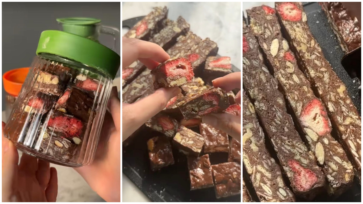 Resep Marshmallow Nougat camilan manis dengan buah kering.