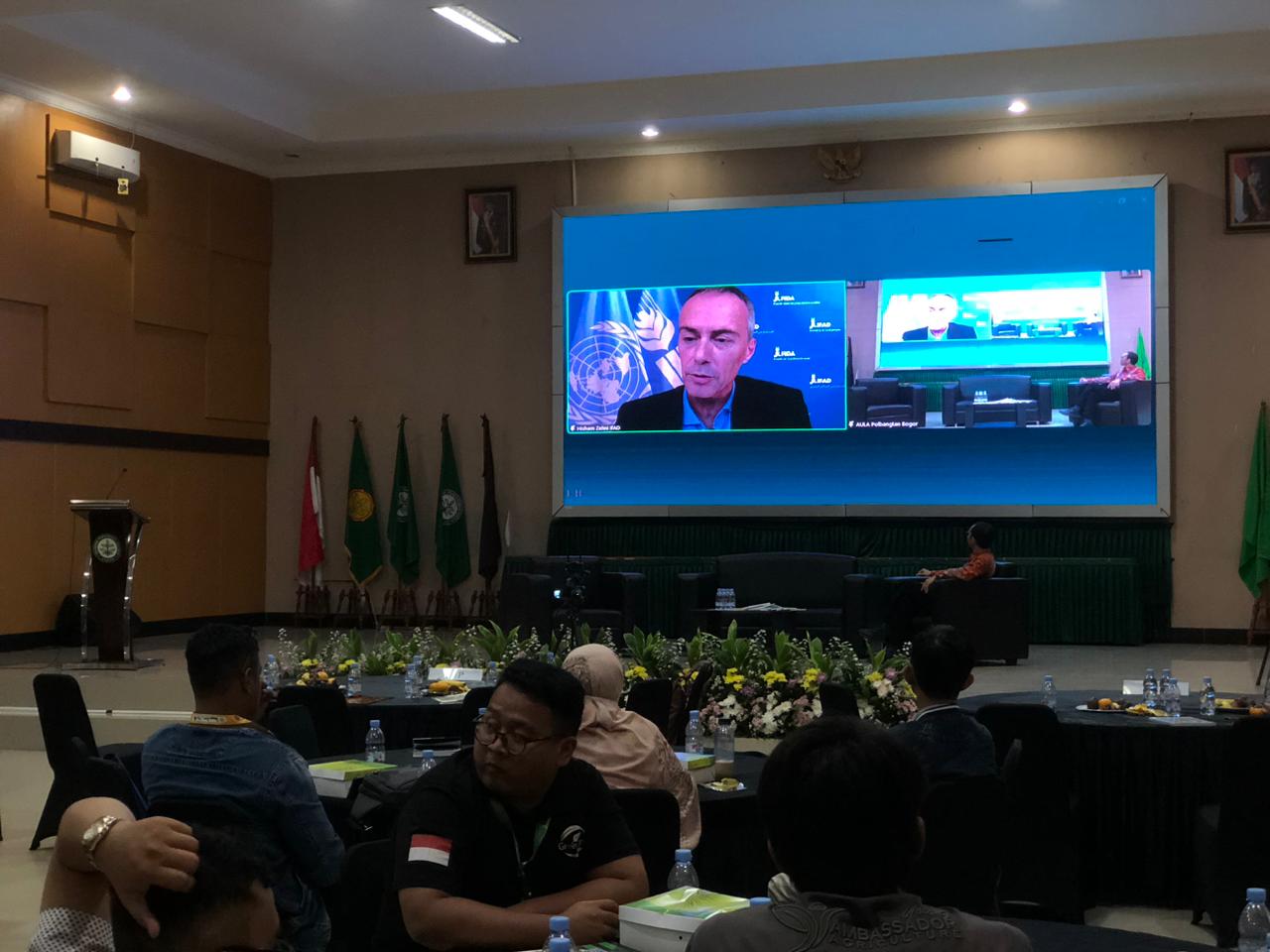 IPB University saat menggelar International Worskhop bertajuk Membangun Aliansi.