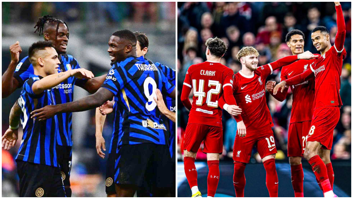 Inter Milan akan menjamu Liverpool pada lanjutan Liga Champions.