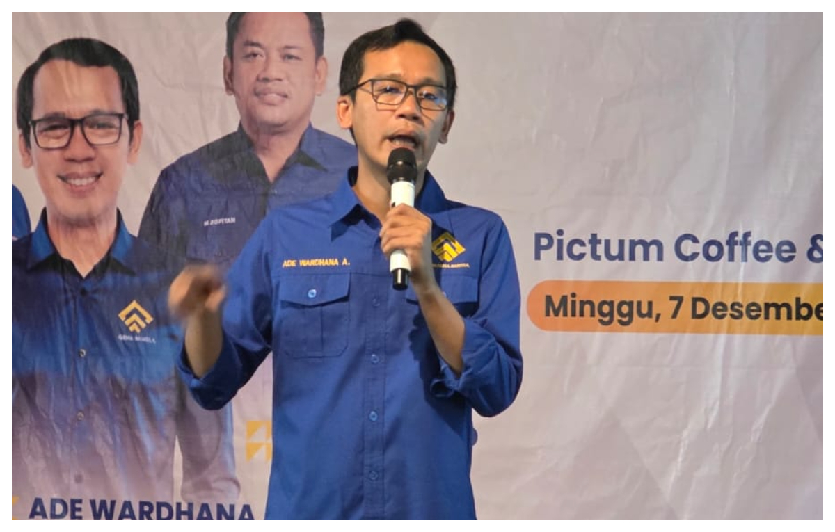 Ketua DPW Gema Bangsa Jawa Barat, Ade Wardhana Adinata.