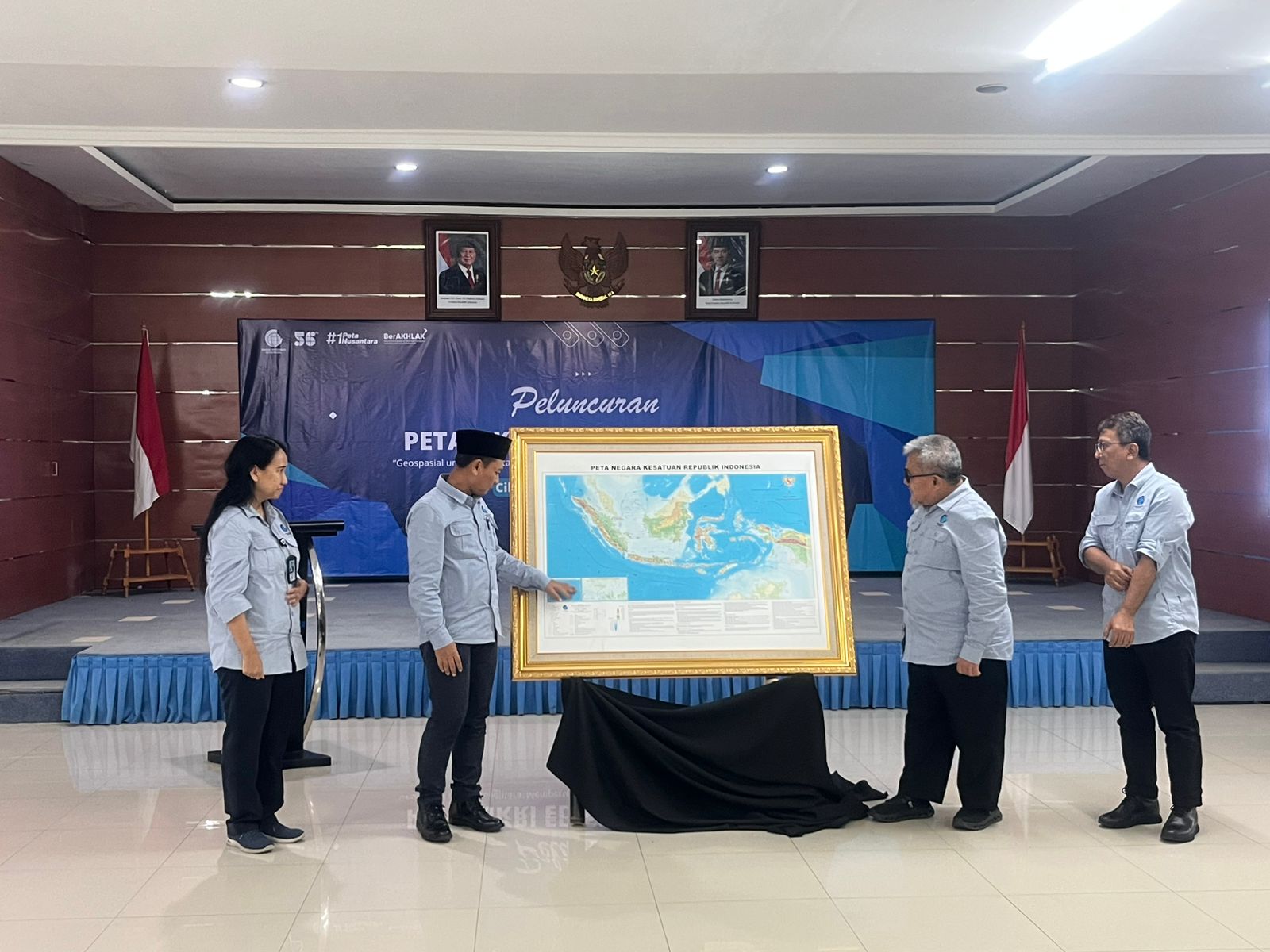 Badan Informasi Geospasial (BIG) meluncurkan Peta Negara Kesatuan Republik Indonesia (NKRI) Edisi Tahun 2025, Rabu 10 Desember 2025.