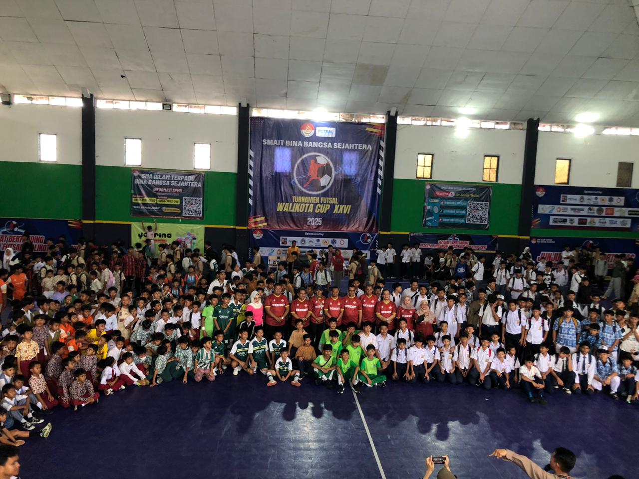 Tim futsal yang bakal bertanding pada kejuaraan Wali Kota Cup selama dua pekan hingga, 24 Desember 2025.