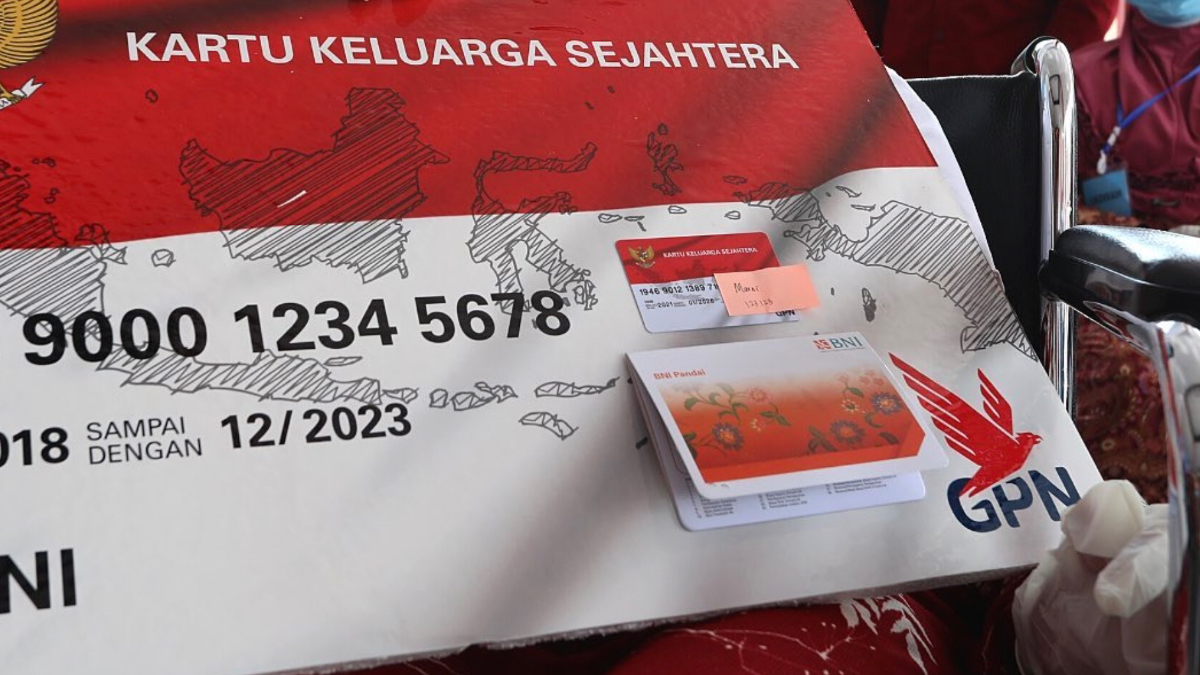 Ilustrasi penyaluran bansos