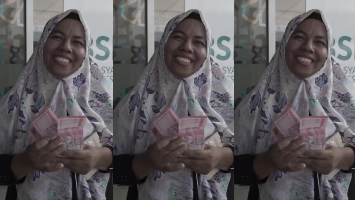 Ilustrasi KPM bansos BPNT tahap empat tahun 2025.