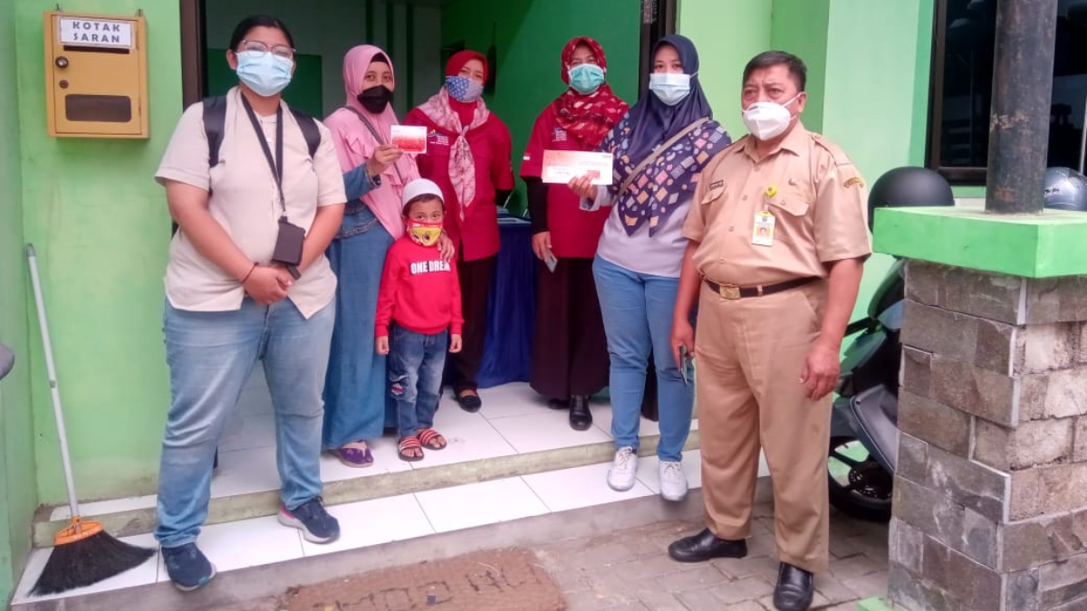 Ilustrasi penyaluran bansos BLT Kesra dan BPNT.