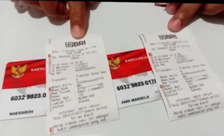Status pencairan bansos tahap keempat melalui KKS BRI telah SI, KPM bersiap terima bantuan