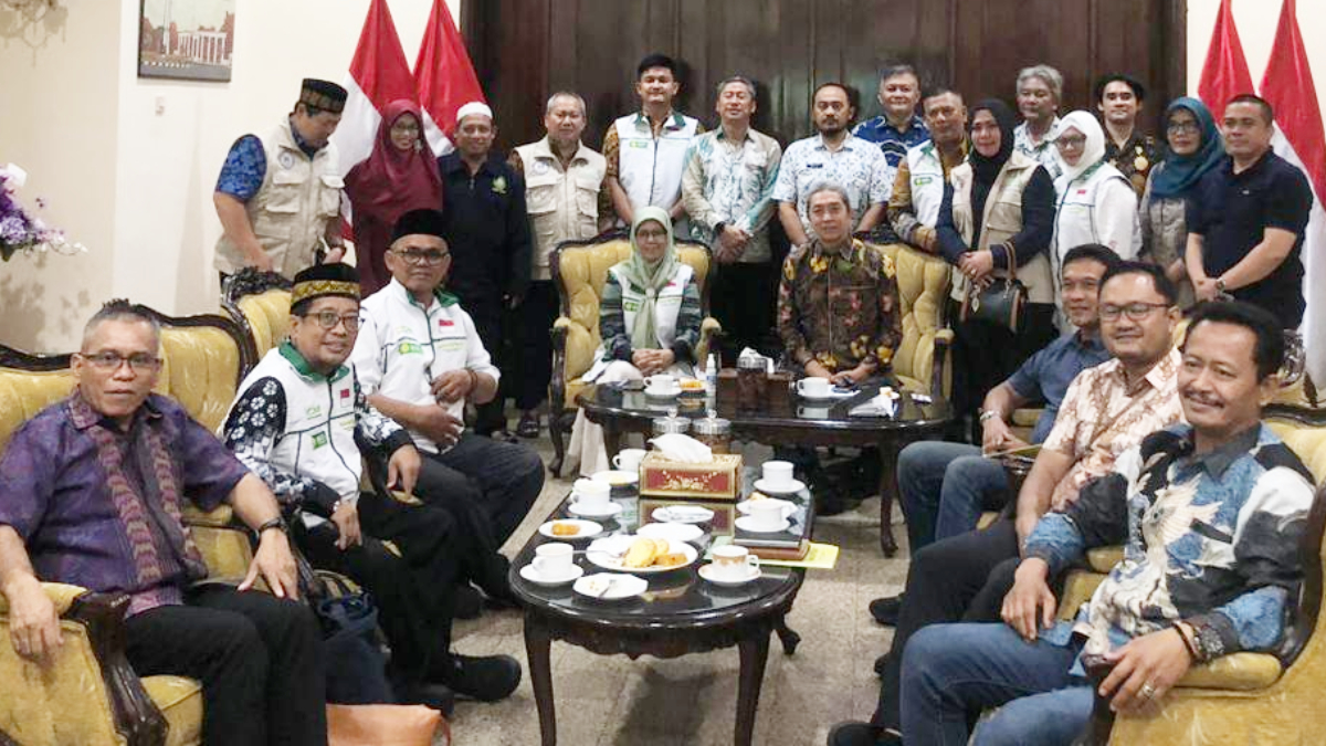 Panitian BiiFest 2026 saat melakukan audiensi dengan Wali Kota Bogor Dedie A Rachim.
