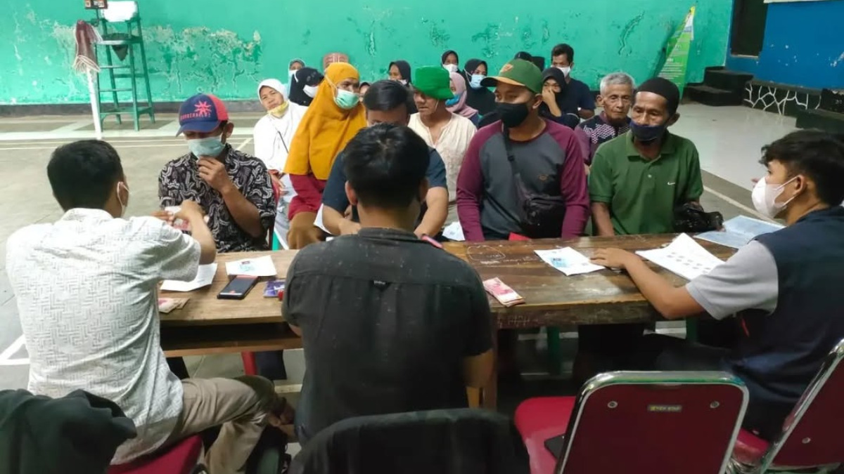 Ilustrasi proses penyaluran bansos BPNT Tahap 4
