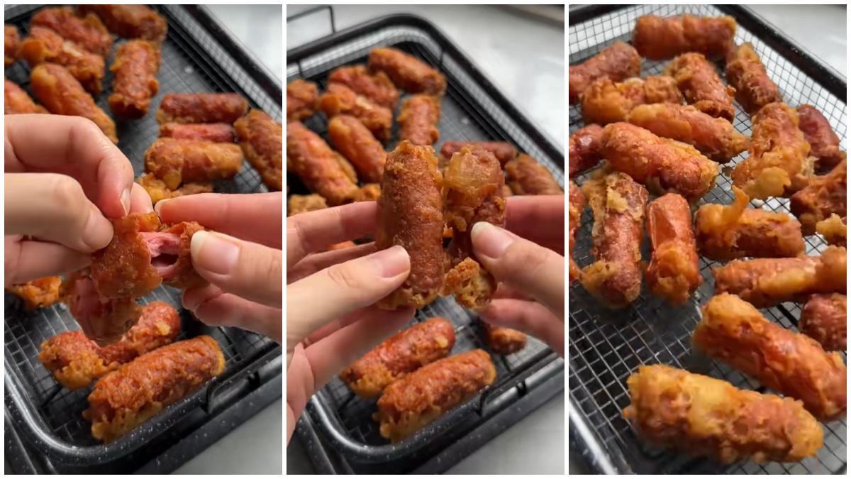 Resep camilan sosis kopong favorit semua orang.