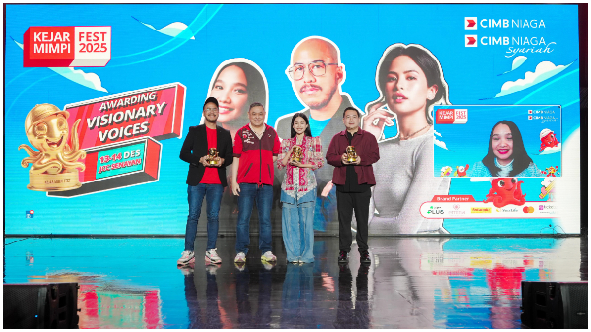 Bank CIMB Niaga kembali menghadirkan Kejar Mimpi Fest 2025.