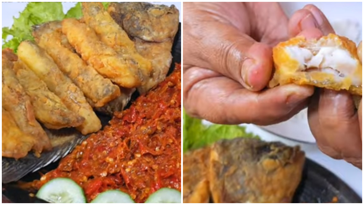 Resep Gurame Goreng Tepung yang cryspi dan enak.