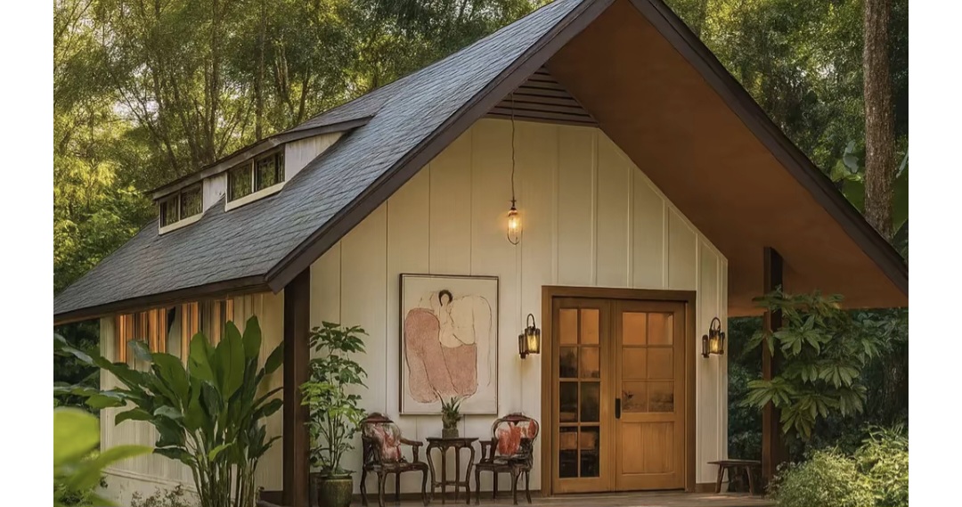 Villa Taman Bougenville di Gunung Puntang Bandung.