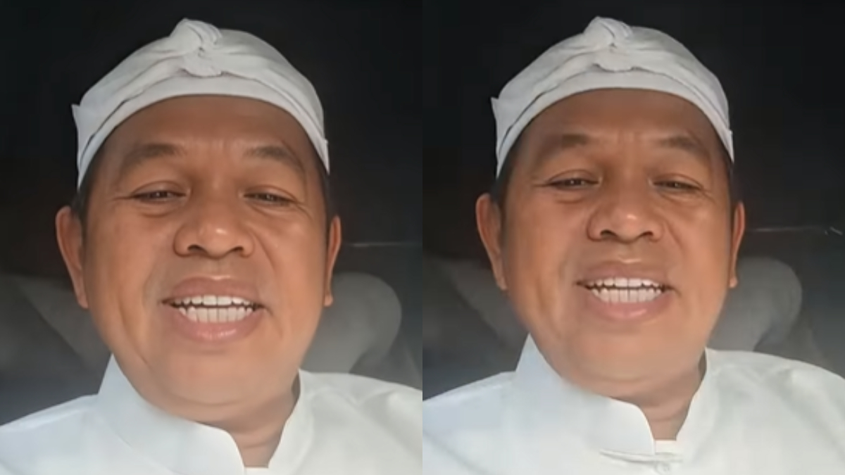 Gubernur Jawa Barat Dedi Mulyadi menyampaikan terkait kasus perusakan kebun teh di Pangalengan, Bandung.