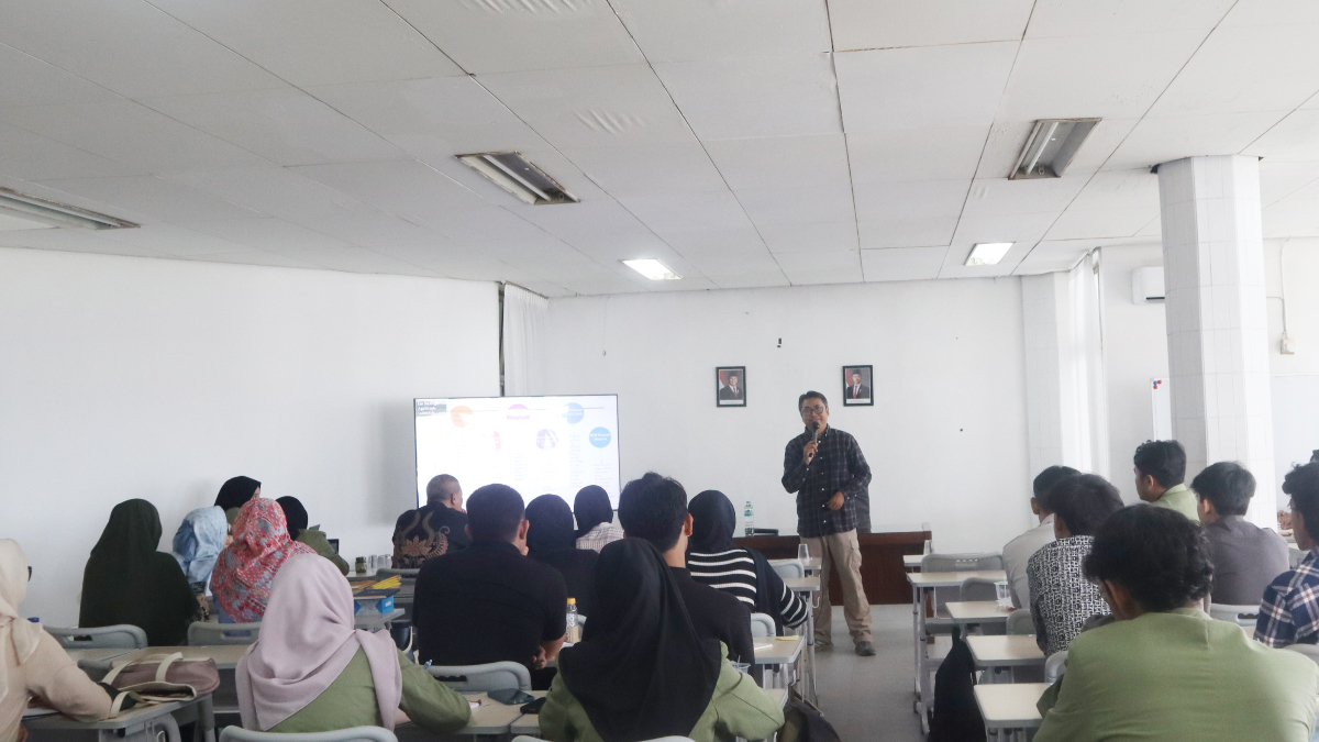 Kuliah tamu yang diselenggarakan Faperta Unida Bogor.