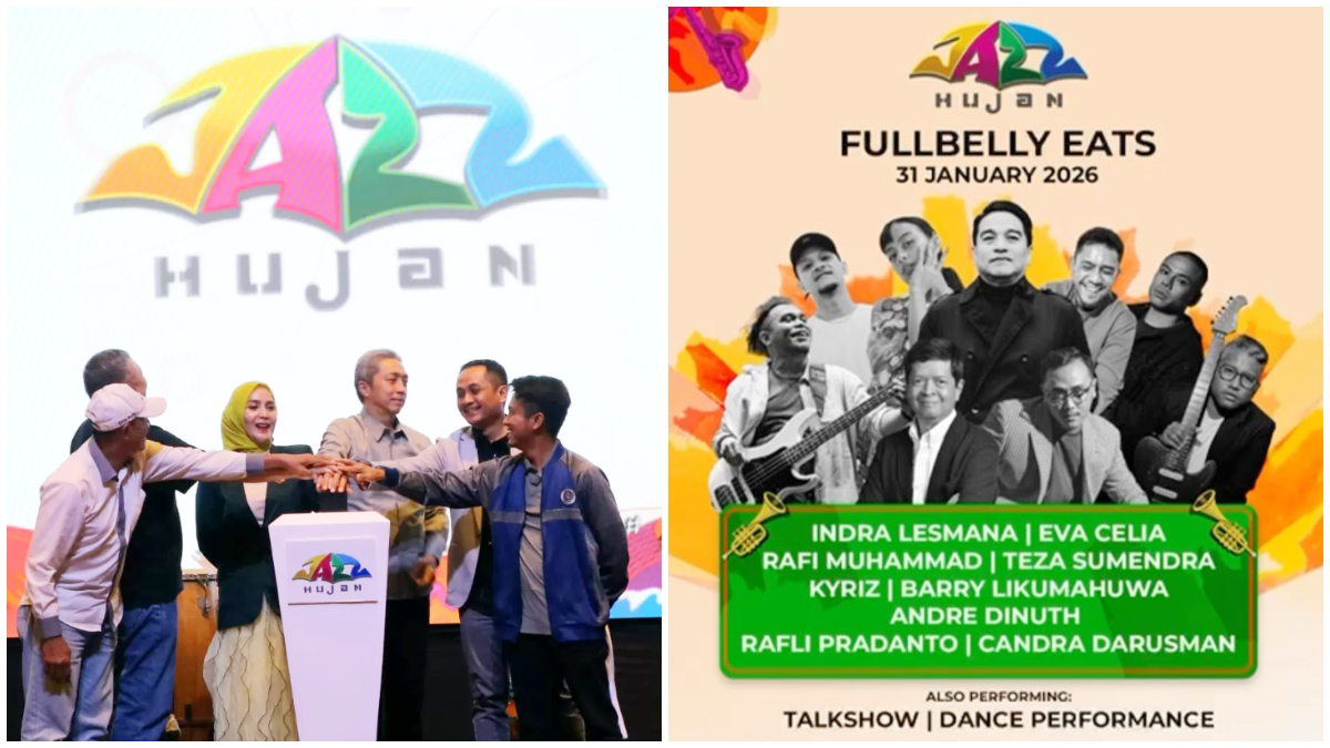 Event bergengsi Jazz Hujan terdaftar dalam Calender of Event Kota Bogor.