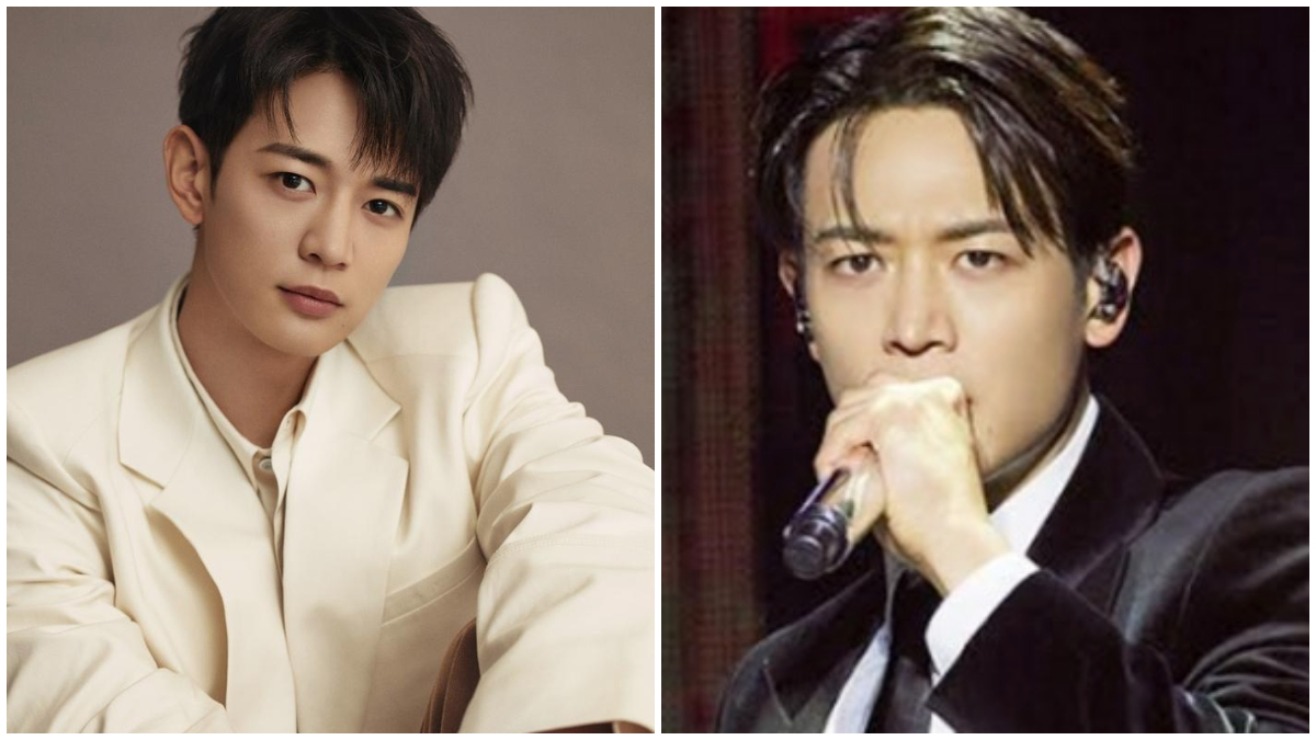 Minho SHINee pada acara temu penggemar solo.