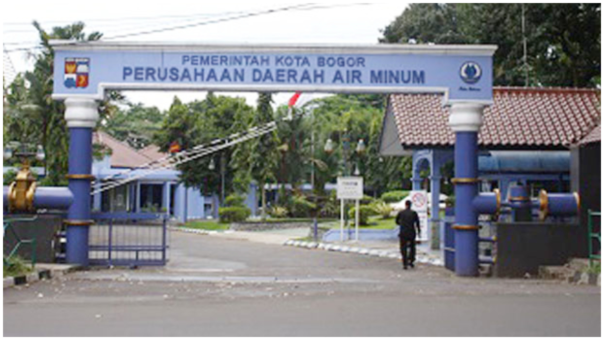 Kantor Perumda Tirta Pakuan Kota Bogor.