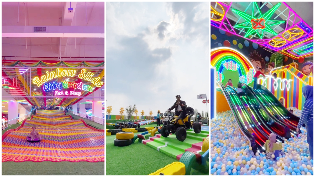 Sauana Wahana Bermain City Garden Eat and Play di Boxies 123 Mall Bogor.