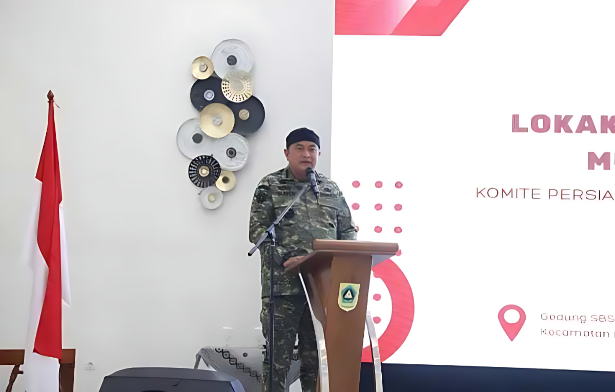Bupati Bogor, Rudy Susmanto saat memberikan sambutan.