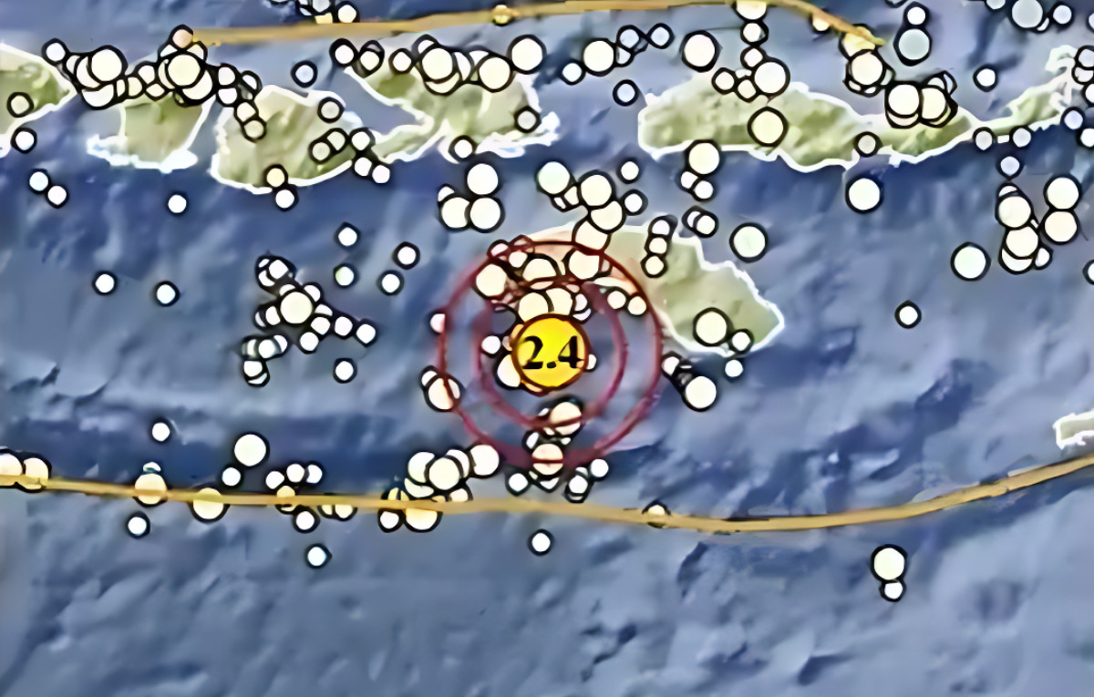 BMKG ungkap gempa berkekuatan Magnitudo 2,4 mengguncang Barat Daya Wanokaka, NTT