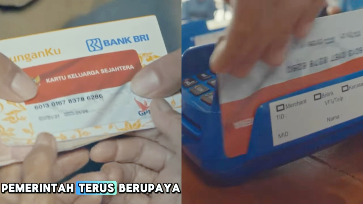 Ilustrasi pencairan bansos
