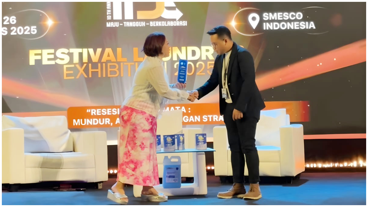 Unilever Professional menjadi sponsor utama Kopdarnas dan Festival Laundry 2025 di SMESCO Indonesia.