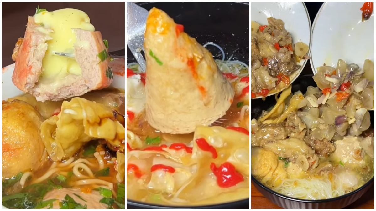 Menu yang disajikan Bakwan Malang Umay Pakansari Cibinong.