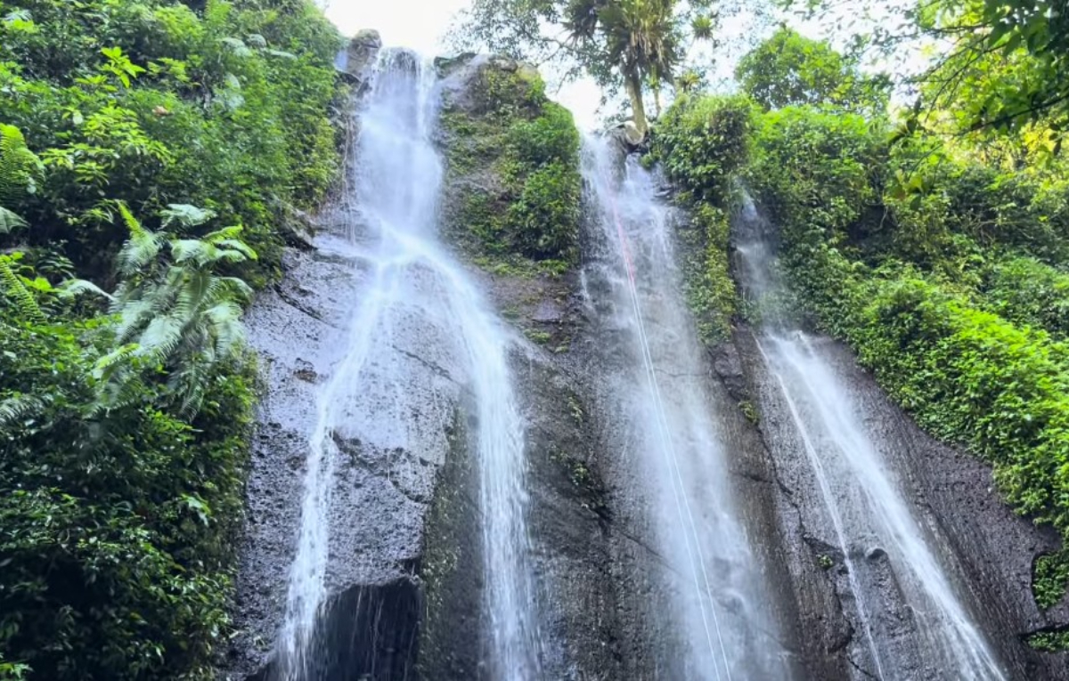 Curug Nangka menjadi salah satu objek wisata dan sumber air di Kabupaten Bogor.