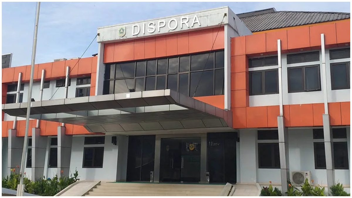 Kantor Dinas Pemuda dan Olahraga Kabupaten Bogor.