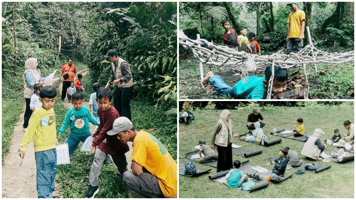 Petualangan seru bersama buah hati di Sukabumi Outdoor School.
