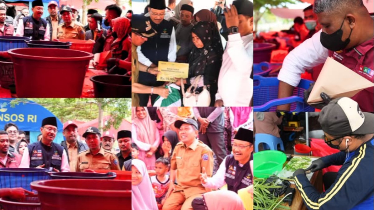 Menteri Sosial Saifullah Yusuf menyalurkan bansos berupa santunan bagi para ahli waris korban meninggal dunia maupun korban luka berat.