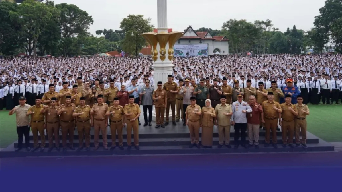 Pelantikan 7.550 PPPK Paruh Waktu Kabupaten Bandung