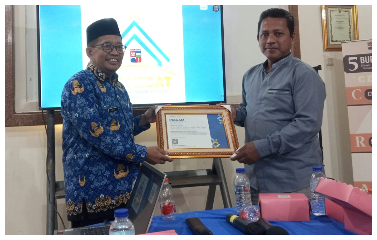 Komunitas Abi Hebat Kota Bogor meraih Apresiasi Gerakan Ayah Teladan Indonesia (GATI) Tingkat Provinsi Jawa Barat.