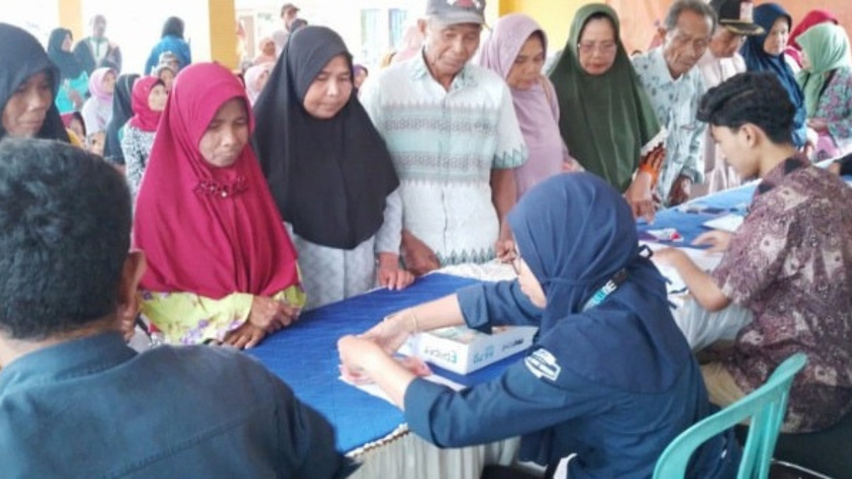 Ilustrasi pengambilan dana bansos BPNT Tahap 4 Rp600 ribu