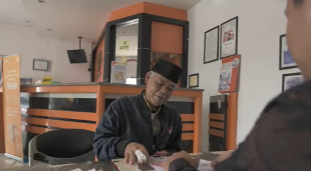 Ilustrasi Penyaluran bansos BPNT