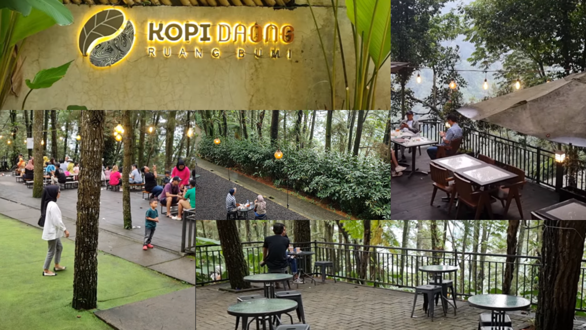 Kopi Daong di kawasan Pancawati, Kabupaten Bogor menguguhkan berbagai menu.&nbsp;