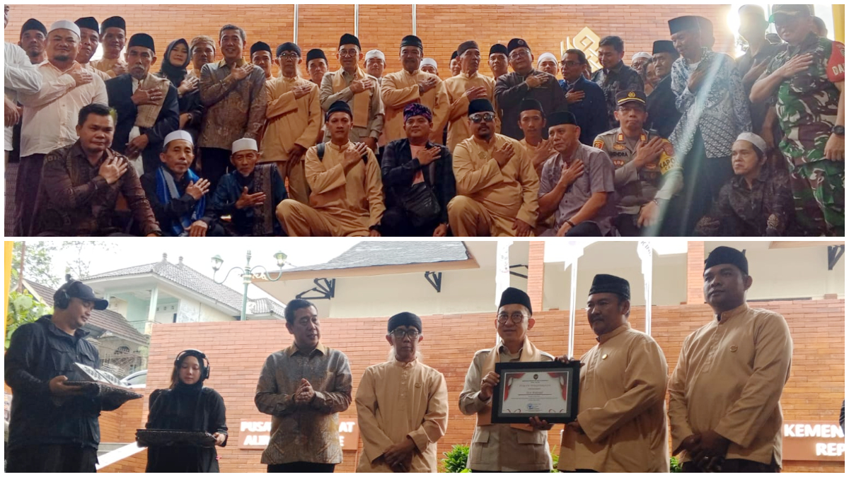 Peresmian Padepokan Silat Cimande sekaligus mendukung Festival Rakyat Cimande di Desa Cimande, Caringin Kabupaten Bogor.