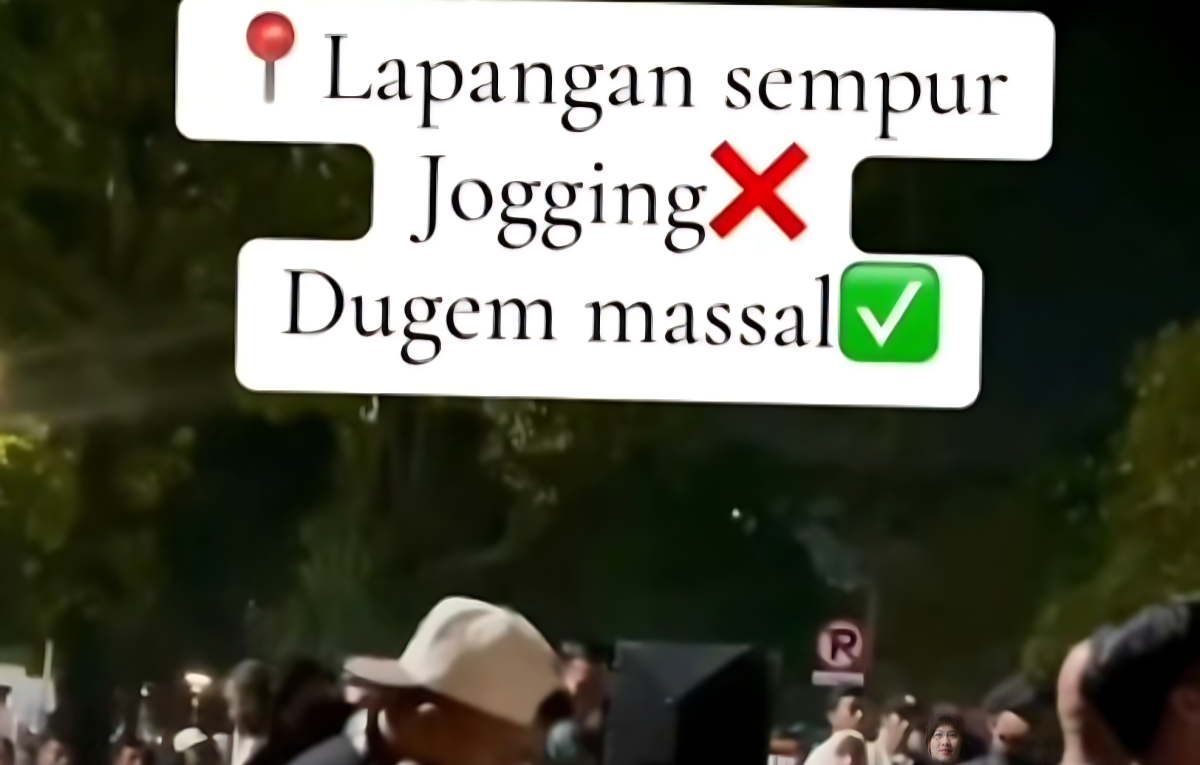 Unggahan Wakil Wali Kota Bogor, Jenal Mutaqin di akun Instagramnya.