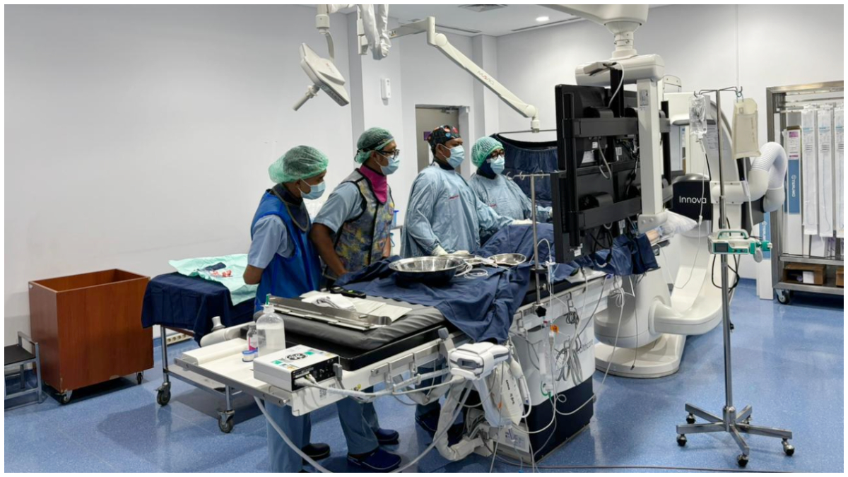Teknologi Digital Subtraction Angiography (DSA) 3D yang dioperasikan di&nbsp;Mayapada Hospital Bogor