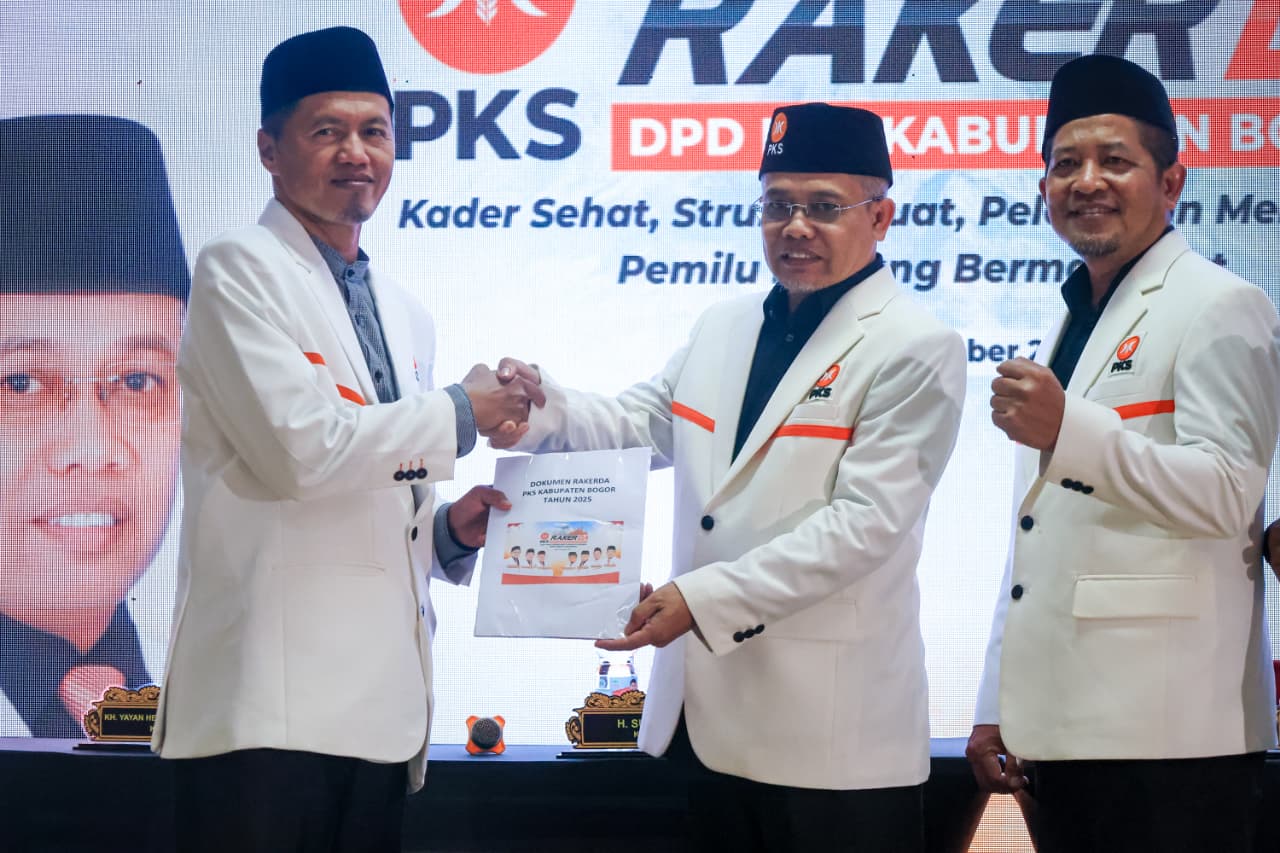 DPD PKS Kabupaten Bogor menggelar Rakerda di Hotel Grand Pesona Caringin, Minggu 21 Desember 2025.