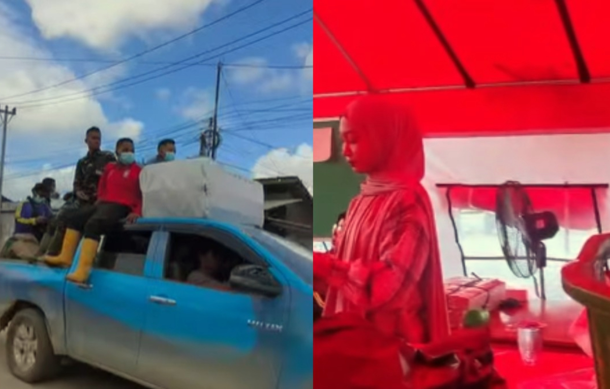Penyaluran bantuan berupa logistik terus dilakukan oleh Kementerian Sosial.