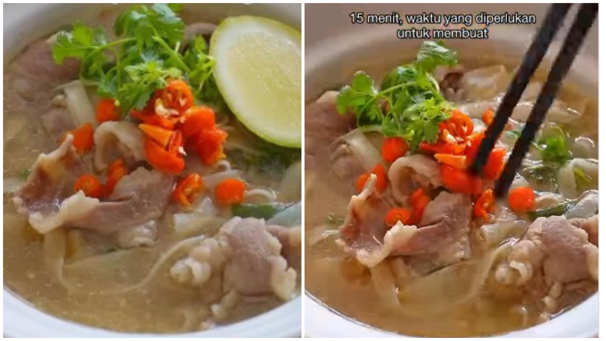 Resep Pho Daging khas Vietnam dari akun Instagram @kreasi.tanoto.